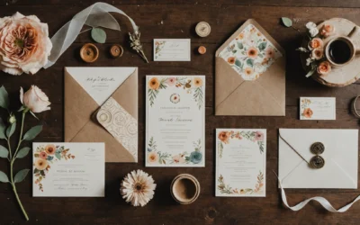 Des faire-part de mariage qui sortent de l’ordinaire : étonnez vos invités !