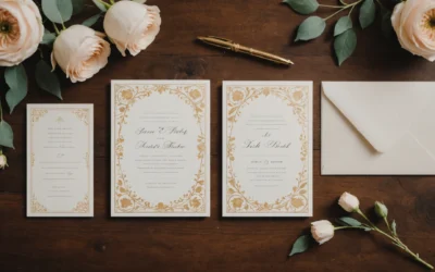 Faire part mariage tradition : redécouvrez l’art d’inviter avec élégance