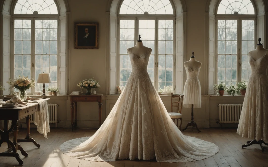 coudre une robe de mariée