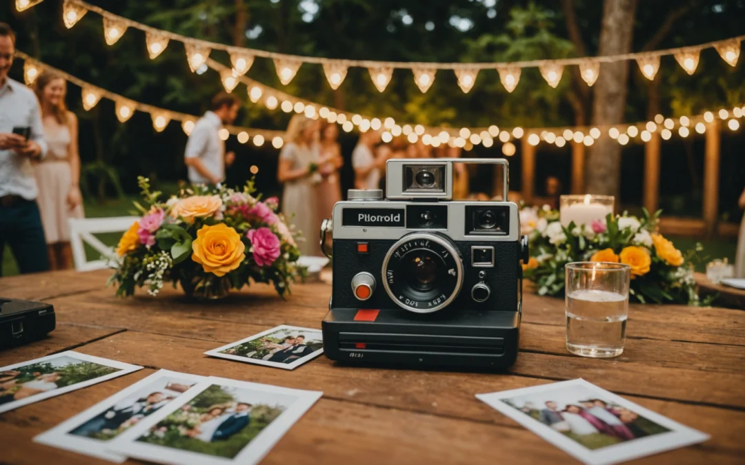 location polaroid mariage