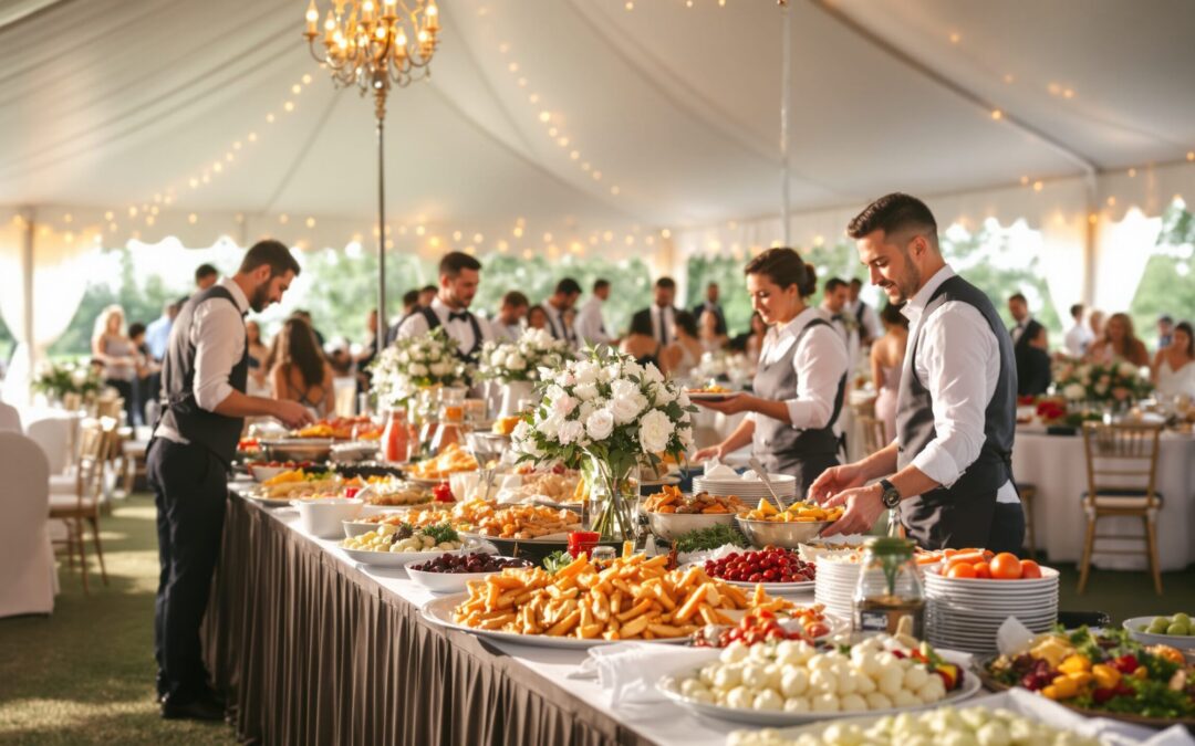 Combien coûte un buffet traiteur pour un mariage de 100 personnes ?